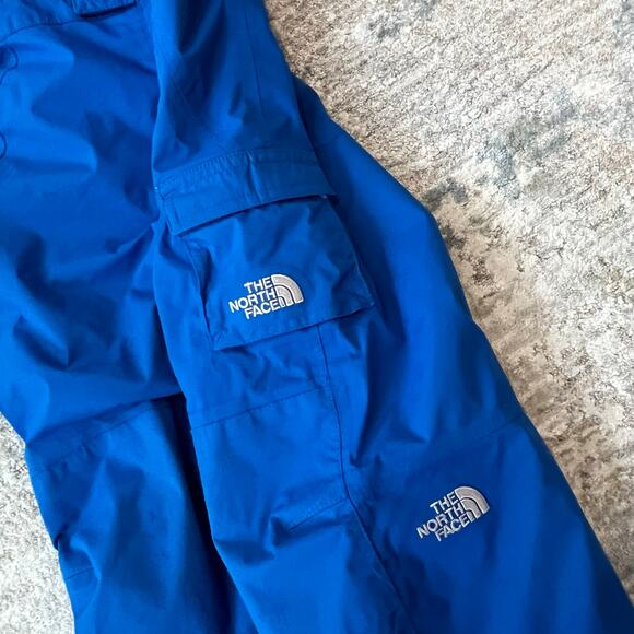 The North Face Hyvent Insulated Blue Snow Bibs 4T - Picture 5 of 11